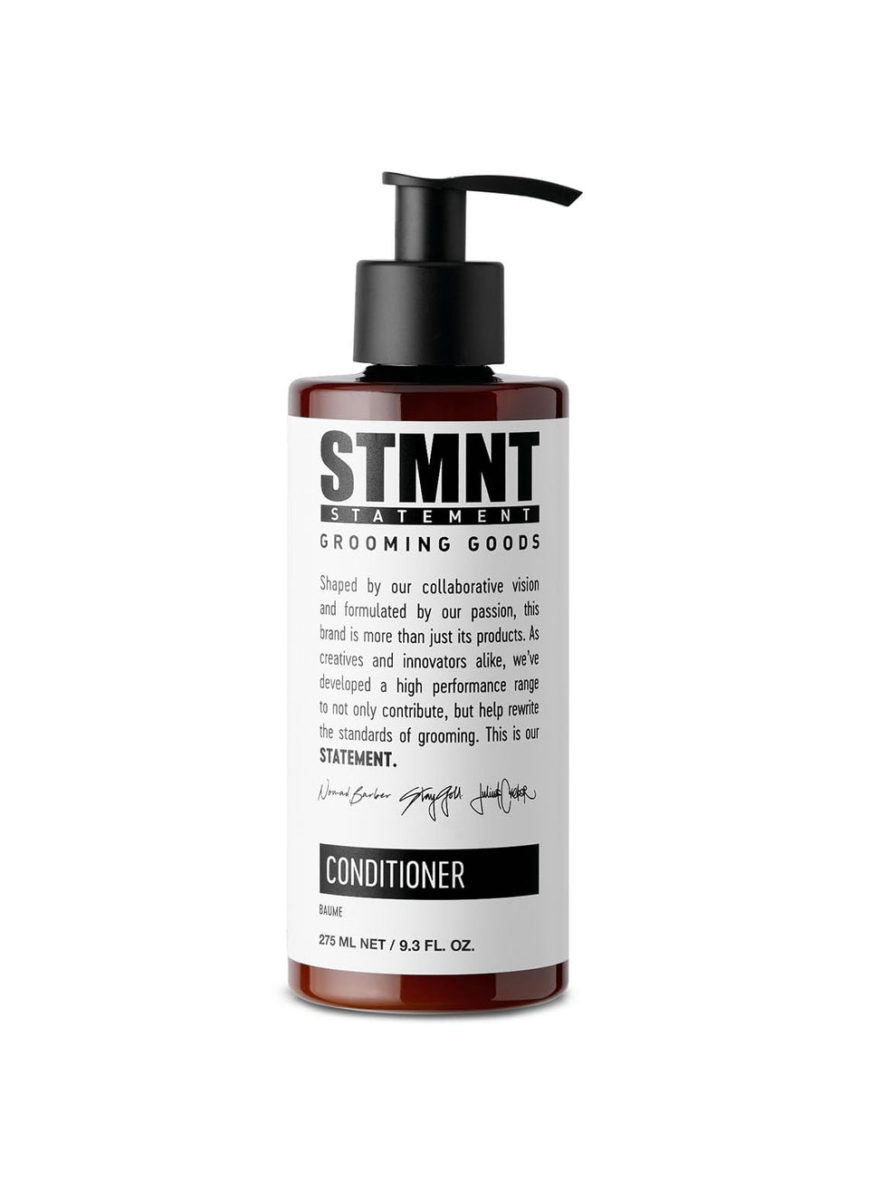 STMNT conditioner front bottle showing label and size for confident purchase