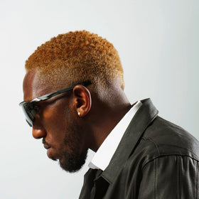 STMNT curl cream styled lifestyle shot demonstrating natural, textured finish