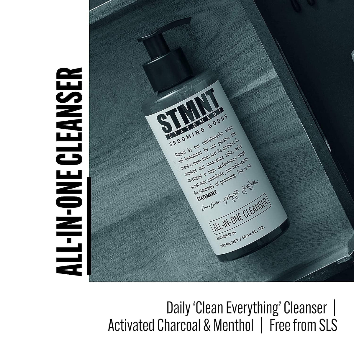 STMNT rich lather and texture close-up demonstrating foaming performance and cleansing power