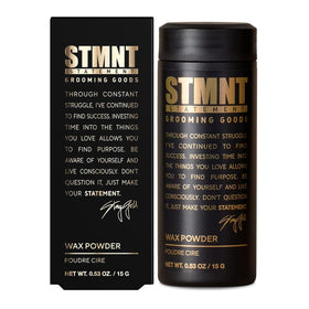 STMNT front packaging showing compact jar and label for easy storage