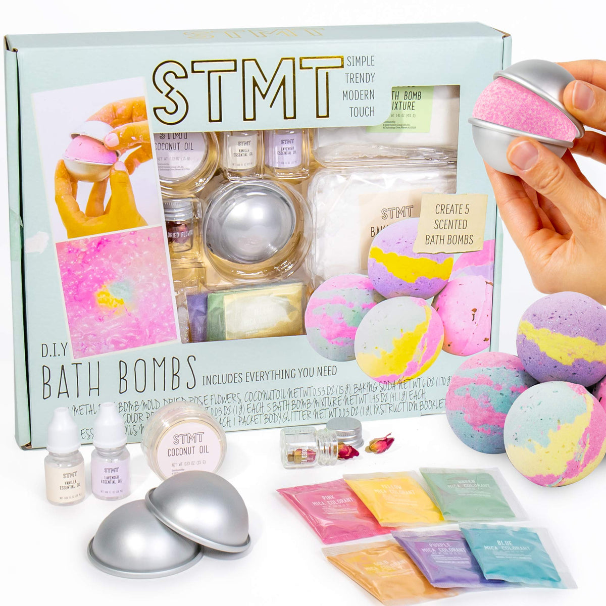 STMT kit front packaging showing contents and branding for easy gift choosing