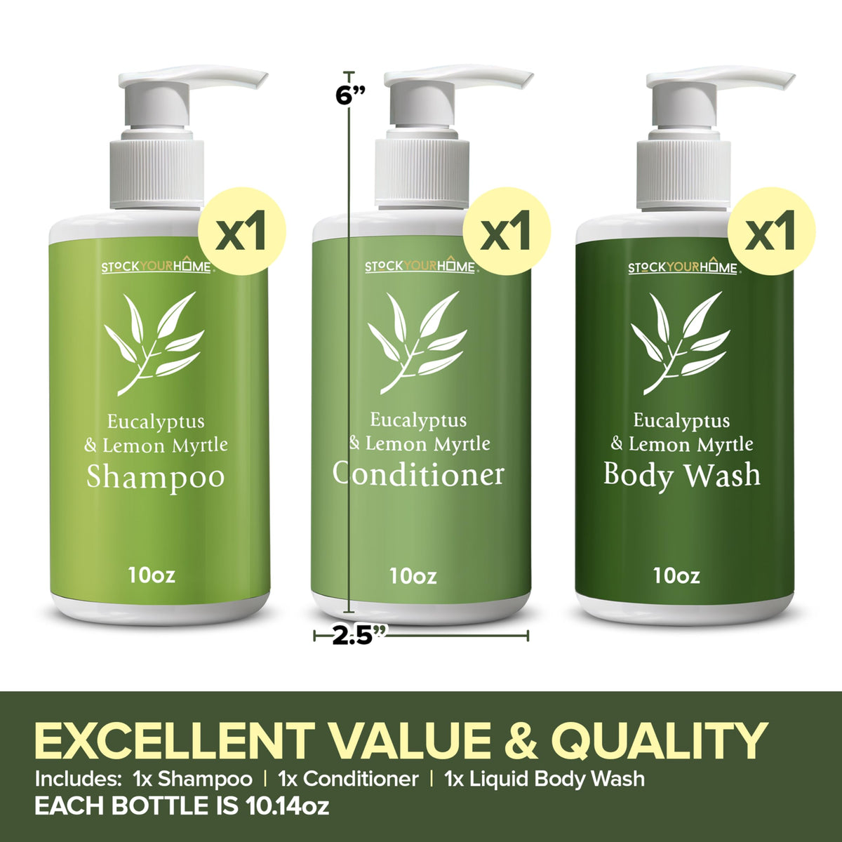Stock Your Home close-up of bottle texture and cap highlighting durable finish and grip
