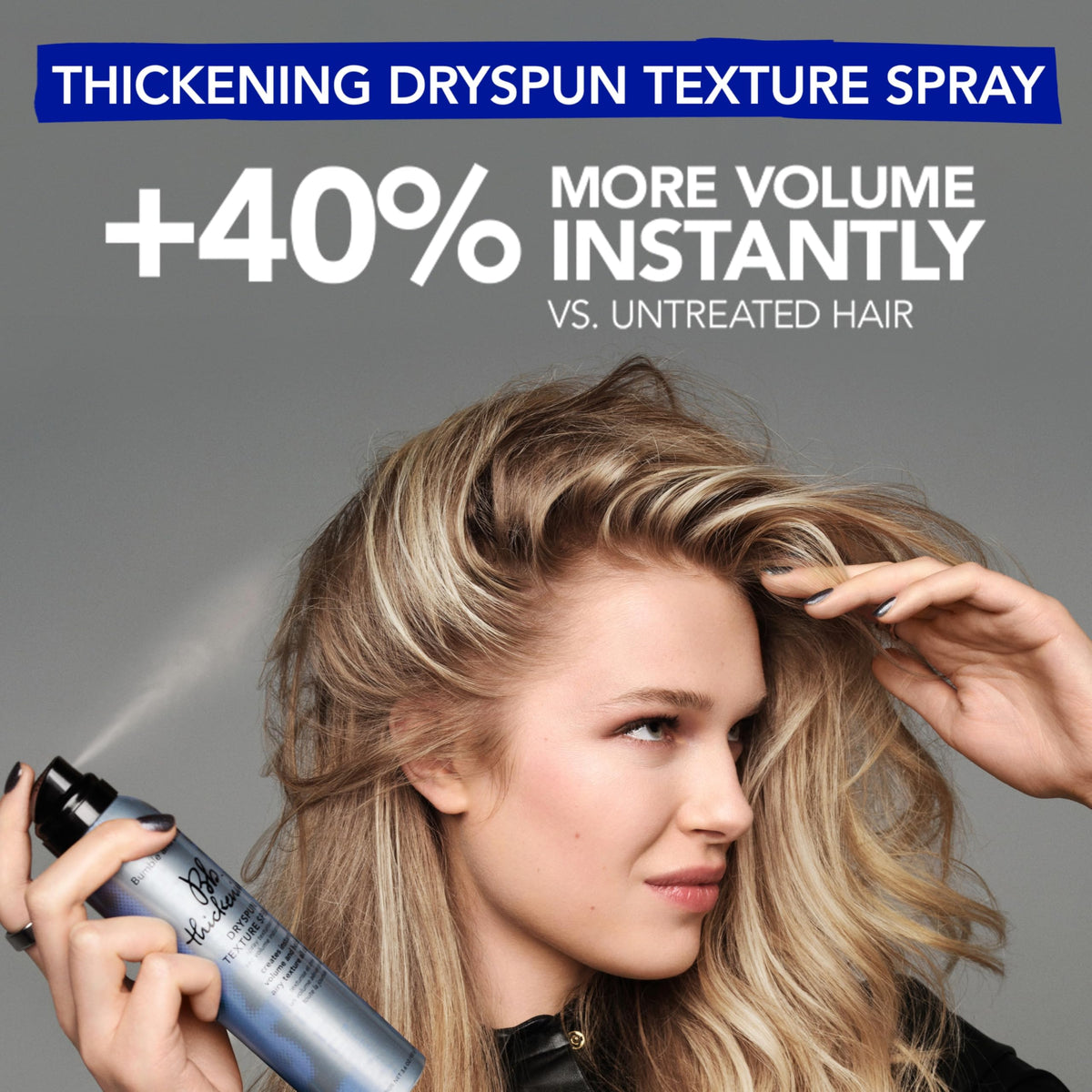 Bumble and bumble strand-plumping technology visualization thickens hair appearance