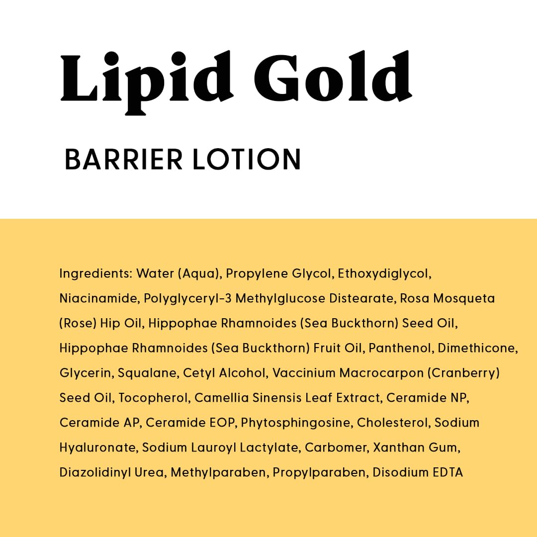 Stratia Lipid Gold layered under sunscreen on skin illustrating effective layering