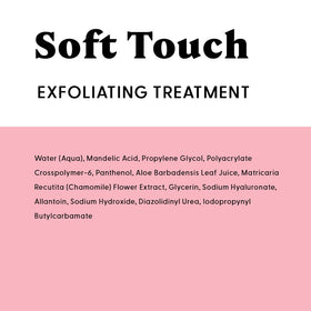 Stratia serum applied on skin demonstrating blendability and non-sticky finish benefit
