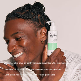 Stratia pump dispensing cleanser demonstrating controlled dosing and convenience