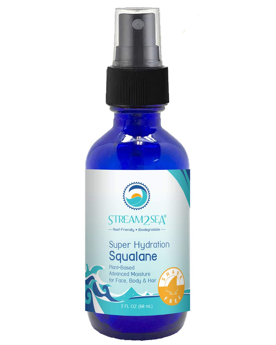 STREAM 2 SEA front bottle view showing compact reef-safe moisturizer