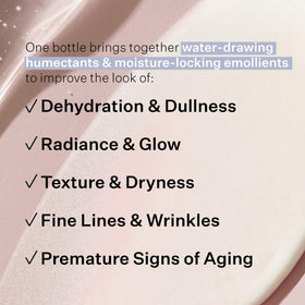 StriVectin applied to model during morning routine for dewy radiant skin