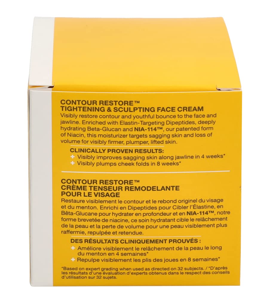 StriVectin application on jawline demonstrating contouring massage benefit