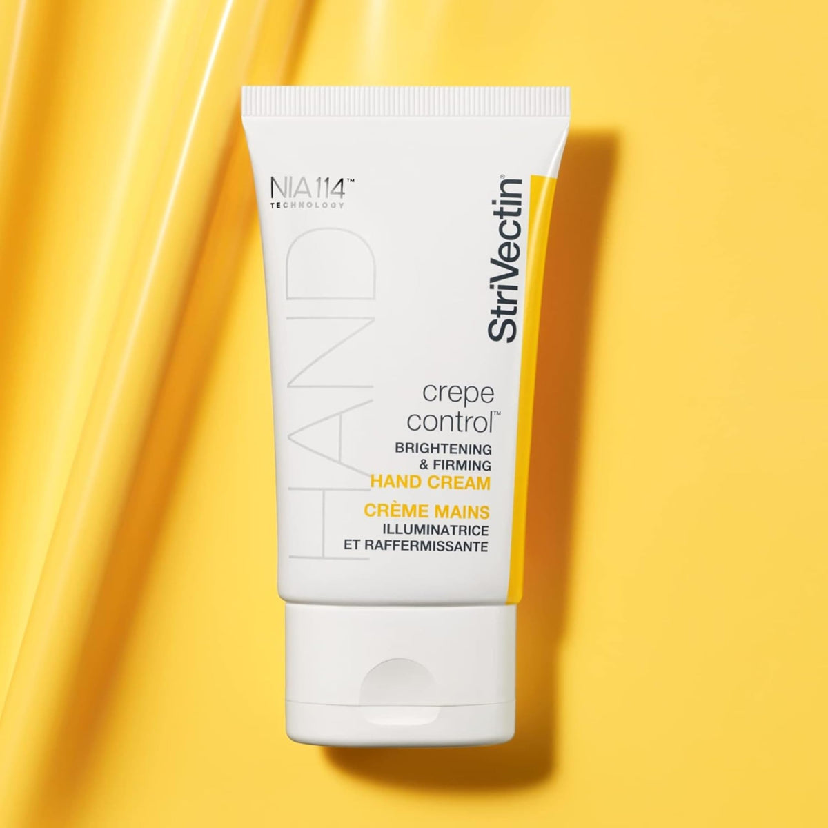 StriVectin being applied in nighttime routine showing easy layering and skin nourishment