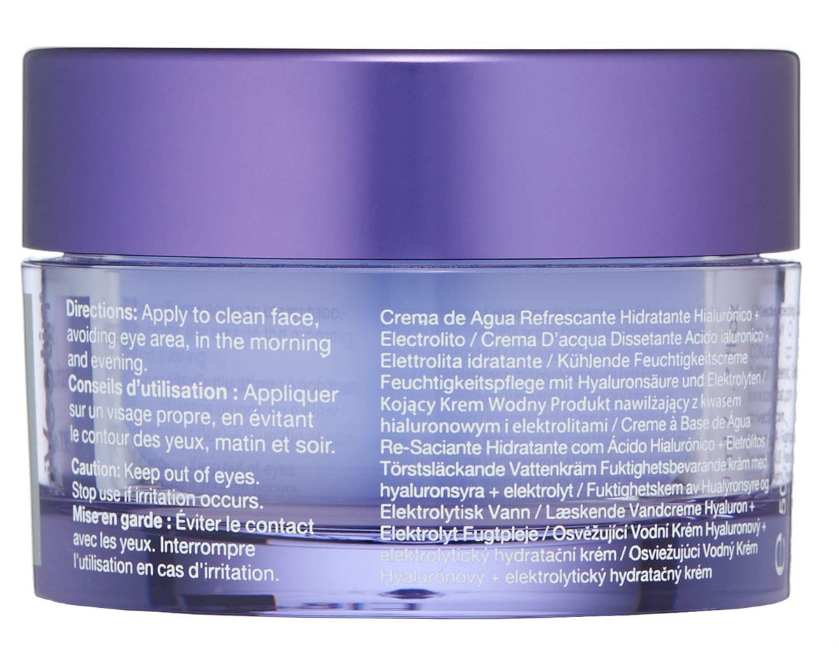 StriVectin cream texture close-up highlighting lightweight water-gel feel and fast absorption
