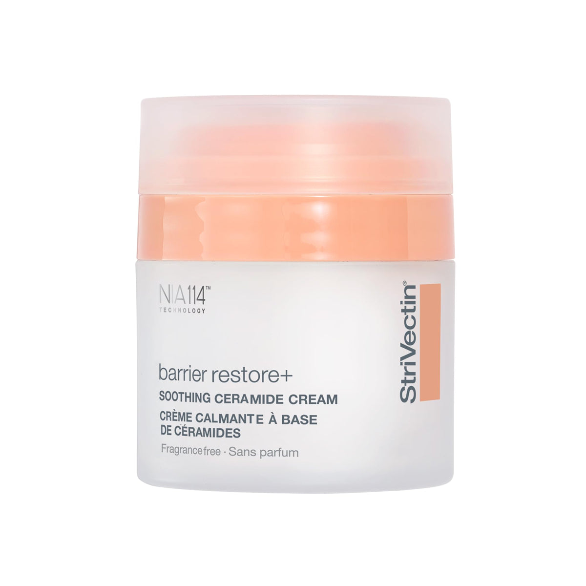 StriVectin front jar view showing clean packaging and nourishing formula