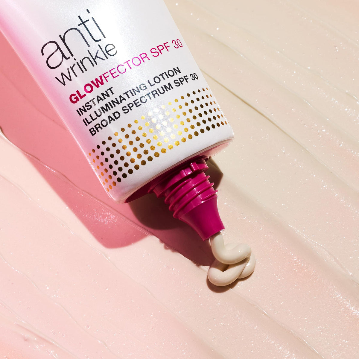 StriVectin label showing key ingredients and SPF protection