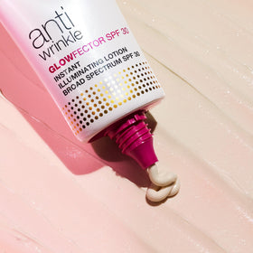 StriVectin label showing key ingredients and SPF protection