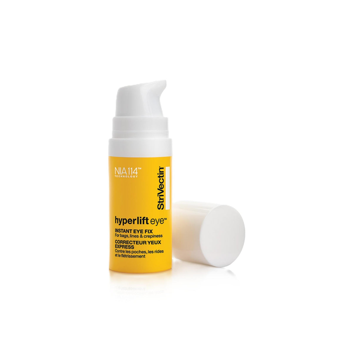 StriVectin front packaging showing product and quick tightening benefit