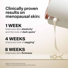StriVectin ingredient label close up highlighting peptides for firming benefit