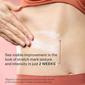 StriVectin on bathroom vanity in lifestyle scene indicating daily routine benefit