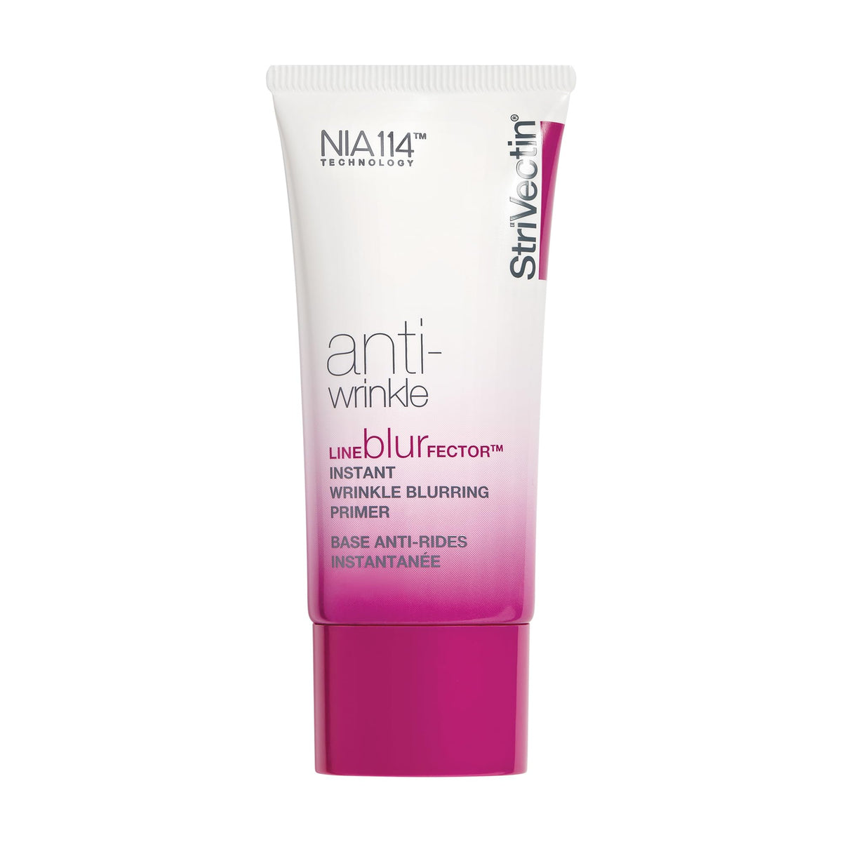 StriVectin front packaging showing primer tube and brand clarity benefit