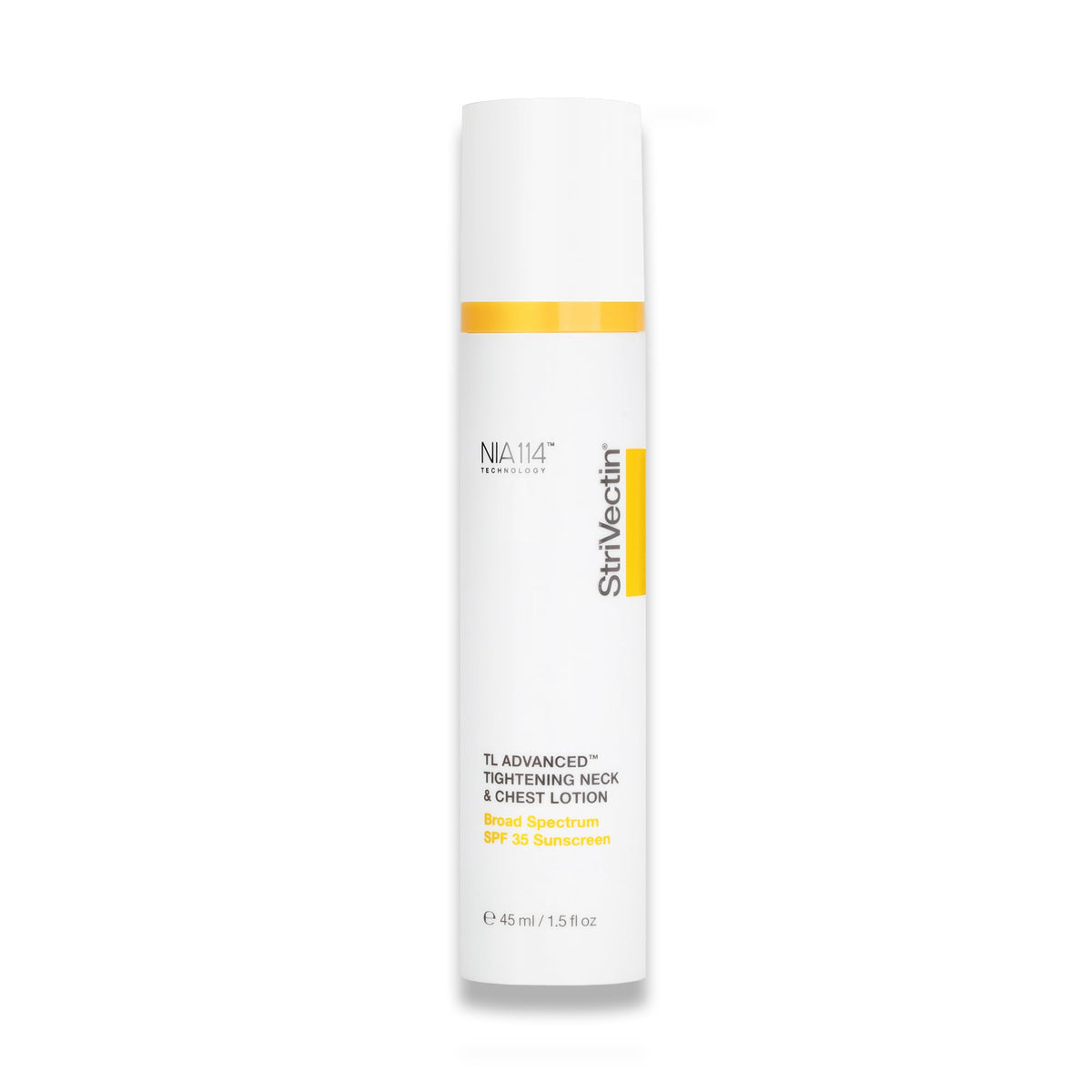StriVectin front packaging showing product and benefits for visible firmness