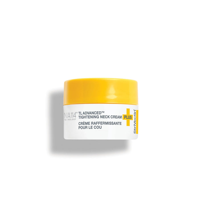 StriVectin front jar view showing compact travel size and branding benefits