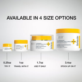 StriVectin ingredient label close-up highlighting Alpha-3 Peptide and brightening benefit