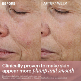 StriVectin in morning skincare routine showing layering with serums and SPF