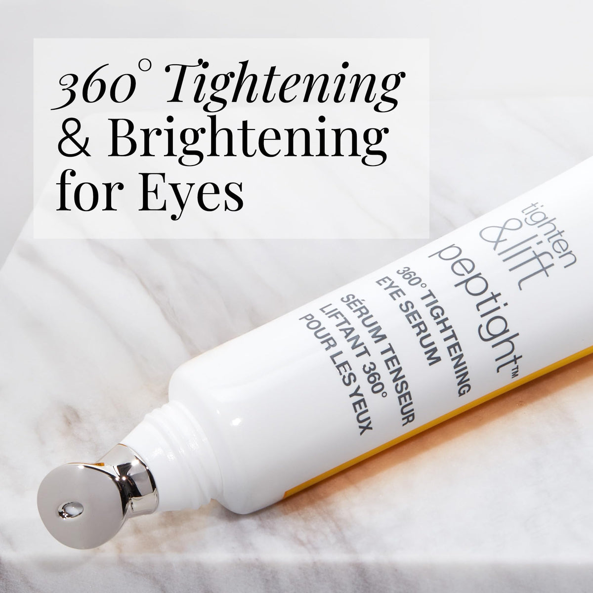 StriVectin cooling metal applicator closeup delivering a soothing massage benefit