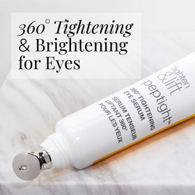 StriVectin cooling metal applicator closeup delivering a soothing massage benefit