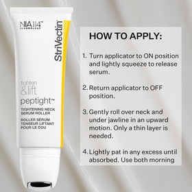 StriVectin product label closeup listing NIA‑114 and peptide ingredients