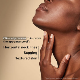 StriVectin serum texture droplet demonstrating lightweight absorption and finish