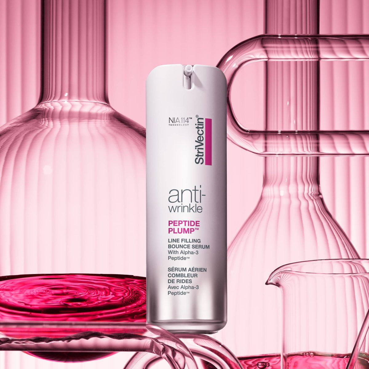 StriVectin on bathroom vanity suggesting daily routine glow