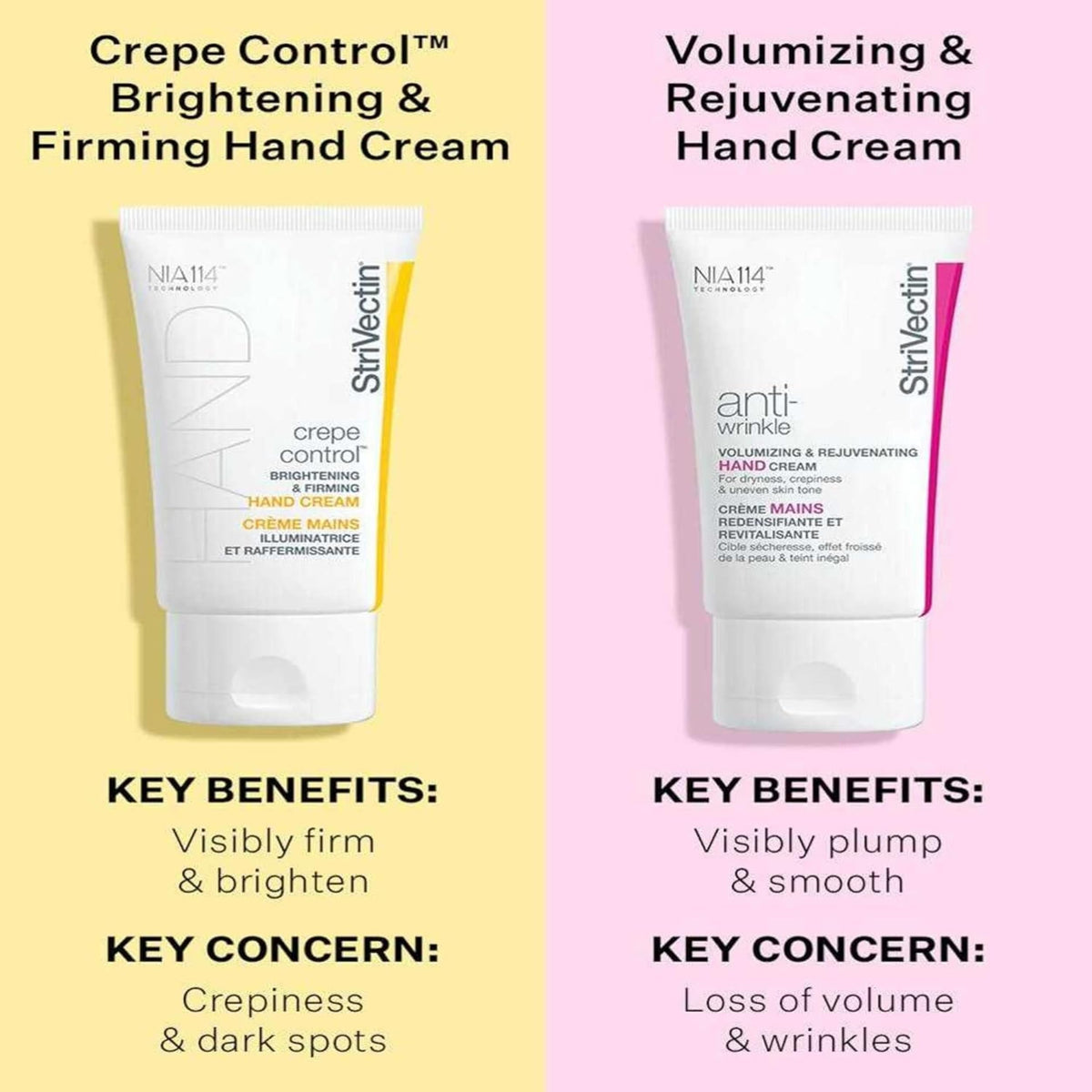 StriVectin dispensing cream from the tube demonstrating controlled, no-waste application