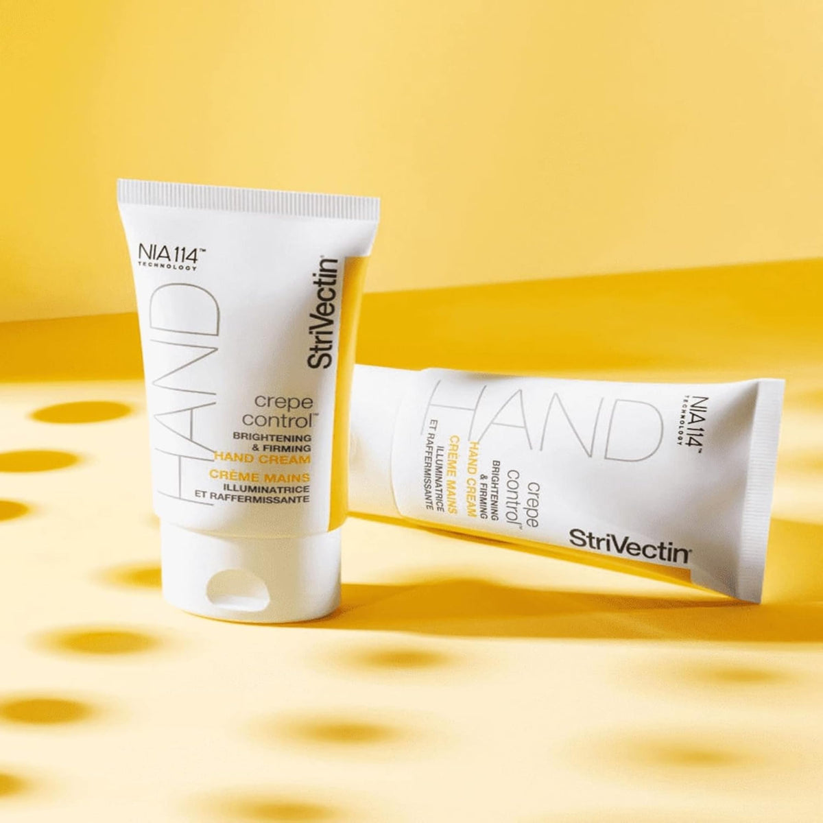 StriVectin next to ruler to show the 2 oz size for travel-friendly convenience