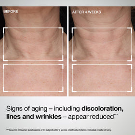 StriVectin ingredient label highlighting peptides and SPF protective filters