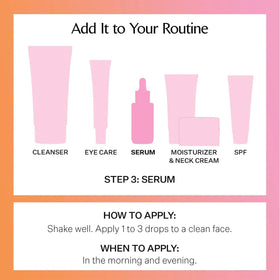 StriVectin serum on a nightstand as part of a daily skincare routine