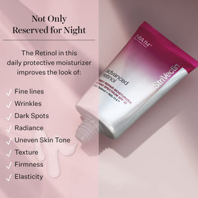 StriVectin cream texture close-up highlighting lightweight hydration and smoothness