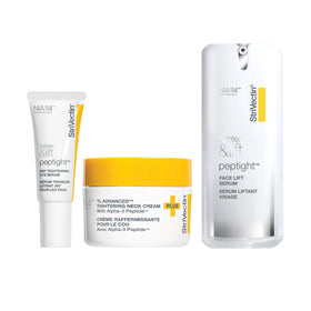 StriVectin trio front packaging showing full kit and benefits