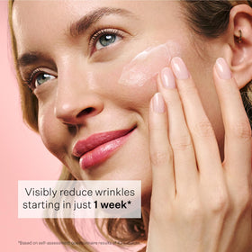 StriVectin applied to thigh showing stretch mark-targeting benefit