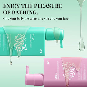 Sttes label closeup revealing fragrance notes and ingredient clarity