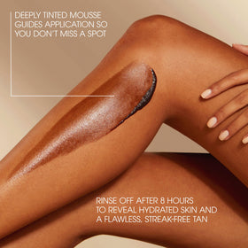 St.Tropez bottle label detail highlighting professional-strength formula
