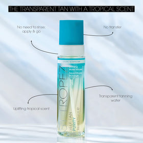 St.Tropez close-up mousse texture demonstrating lightweight spreadability
