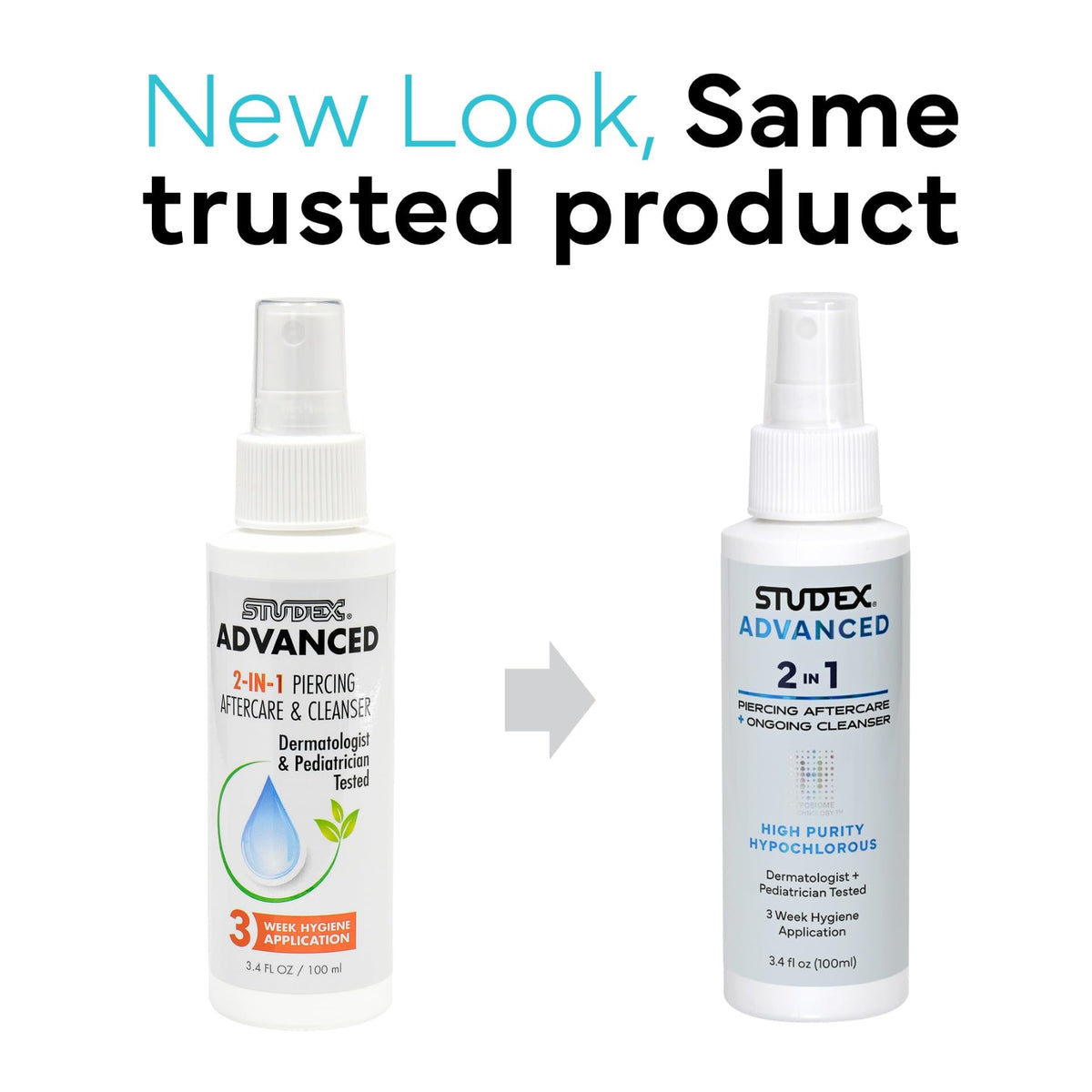 Studex spray nozzle closeup highlighting precise, mess‑free application