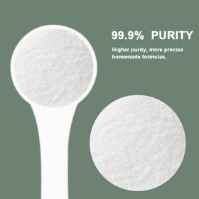 Sturelehub close-up of fine white powder texture demonstrating high purity and smooth mixability