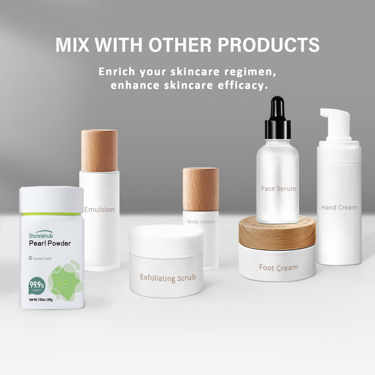 Sturelehub on bathroom counter staged for skincare routine showing daily-use convenience