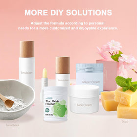 Sturelehub jar on bathroom shelf suggesting DIY skincare routine organization