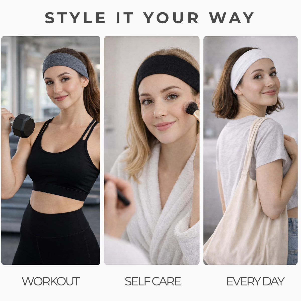 Styla Hair flat lay showing 2.25-inch width and fit dimensions