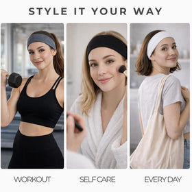 Styla Hair flat lay showing 2.25-inch width and fit dimensions