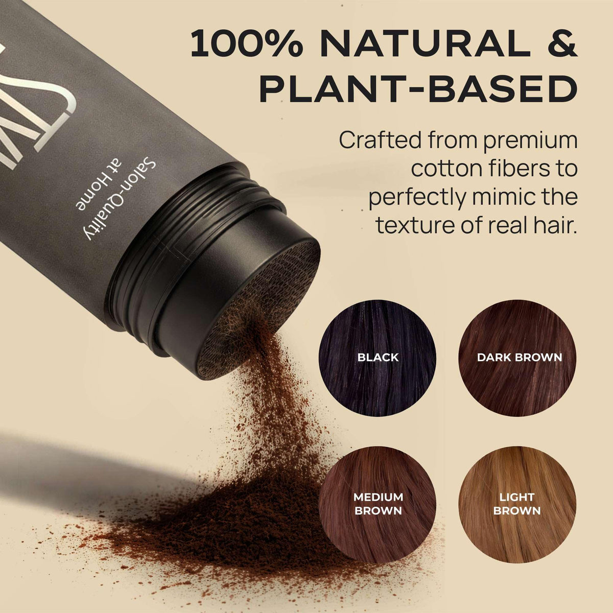 STYLE EDIT close-up of micro-fine cotton fiber texture for natural finish