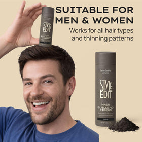 STYLE EDIT man doing a touch-up before work showing discreet results