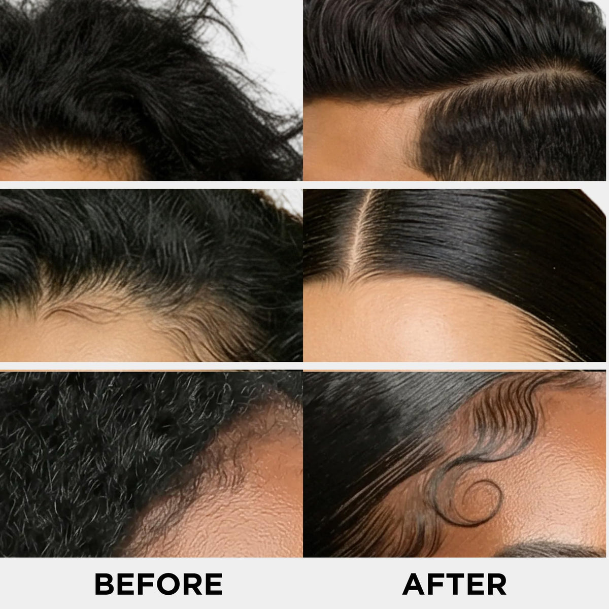 Style Factor close-up gel shine demonstrating glossy finish and non-greasy look